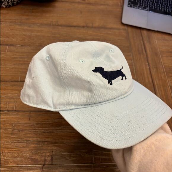 Seaside Wiener Dog Hat Ball Cap Blue GUC - Picture 3 of 4